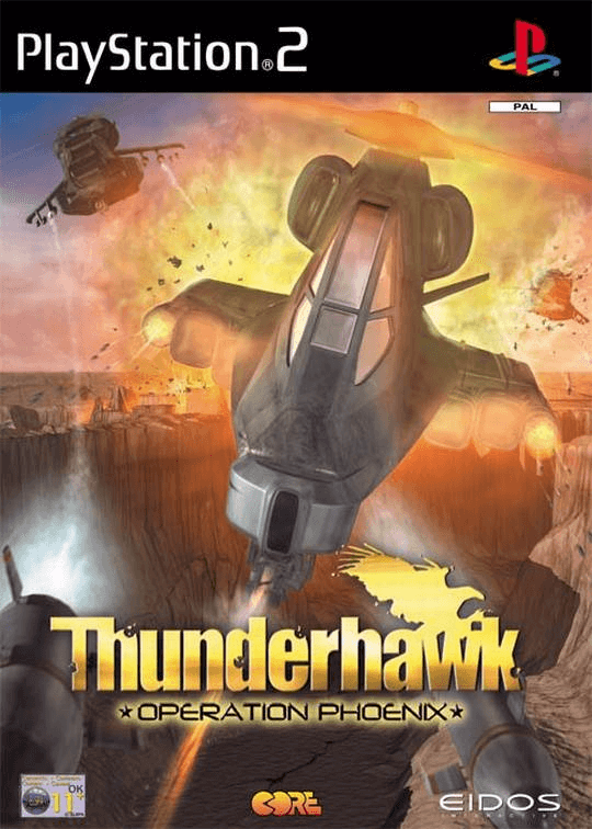 Thunderhawk: Operation Phoenix box art for Playstation 2